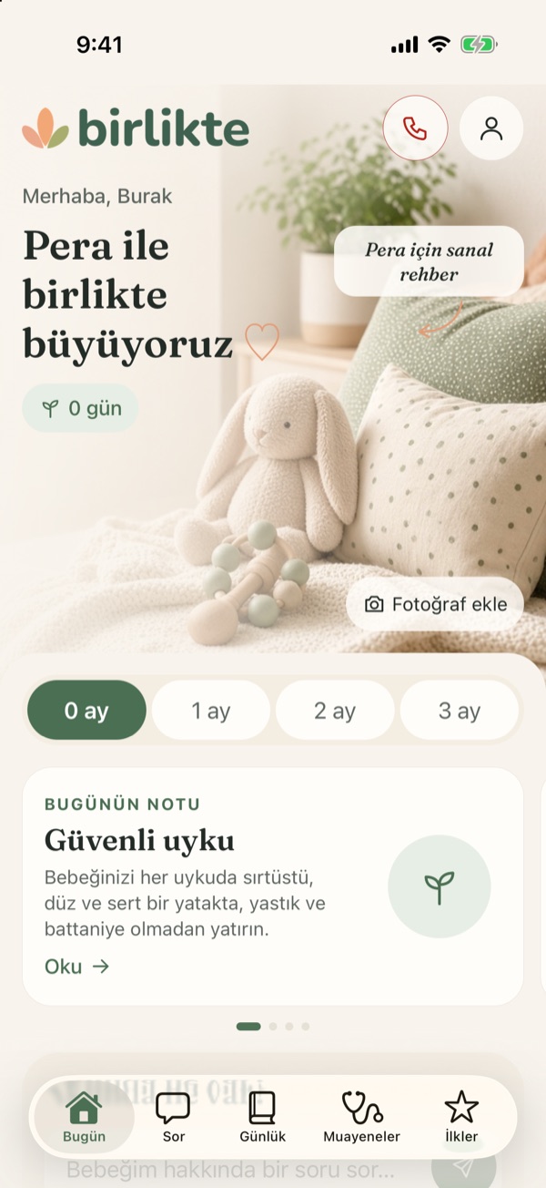 Birlikte ana sayfası: “Pera ile birlikte büyüyoruz” ve bugünün notu